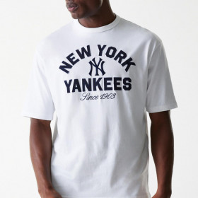 Polera New York Yankees MLB Comfort Heritage Blanco