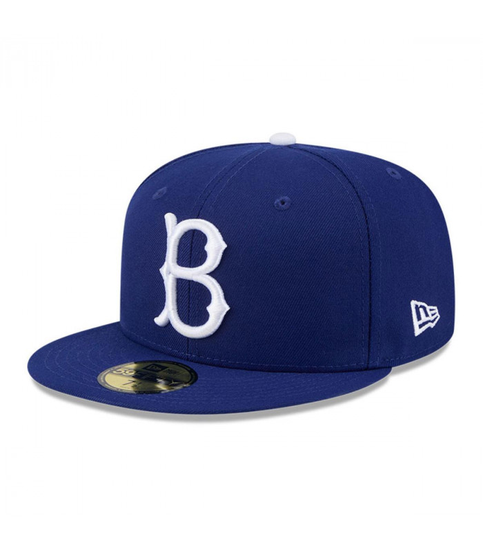 Gorra 59Fifty Los Brooklyn Dodgers MLB Jackie Robinson Azul