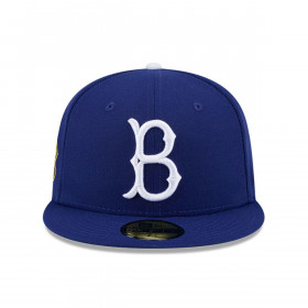 Gorra 59Fifty Los Brooklyn Dodgers MLB Jackie Robinson Azul