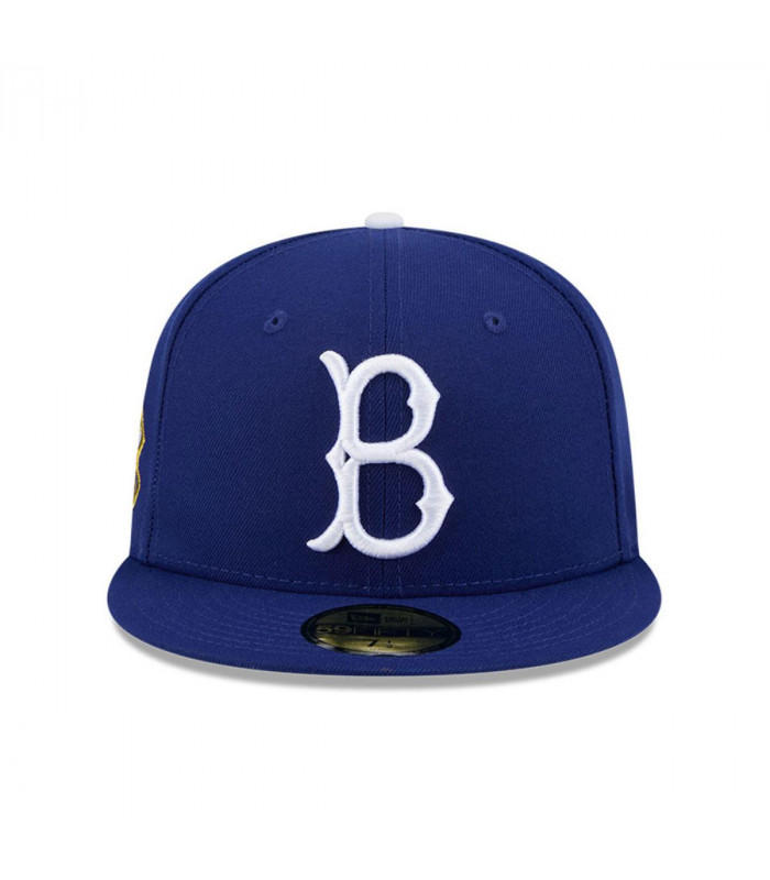Gorra 59Fifty Los Brooklyn Dodgers MLB Jackie Robinson Azul