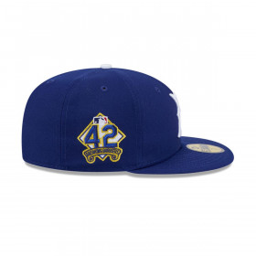Gorra 59Fifty Los Brooklyn Dodgers MLB Jackie Robinson Azul