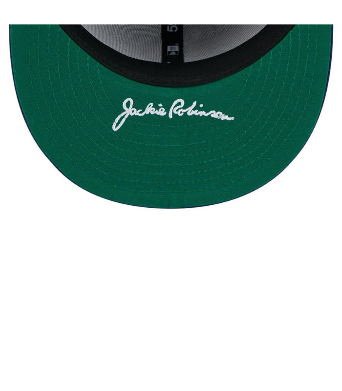 Gorra 59Fifty Los Brooklyn Dodgers MLB Jackie Robinson Azul