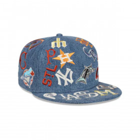Gorra 9Fifty Properties All Over MLB All Over Blue