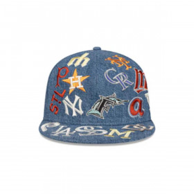 Gorra 9Fifty Properties All Over MLB All Over Blue