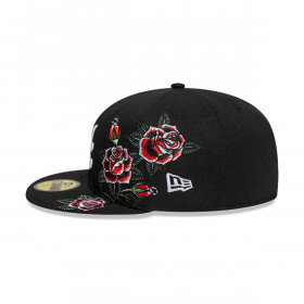 Gorra 59Fifty Atlanta Braves MLB Roses Black
