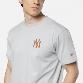 Polera Polera New York Yankees Wooden Pastel Blue