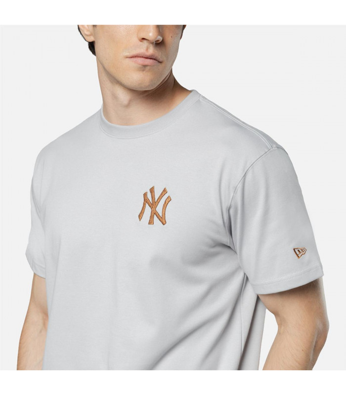 Polera Polera New York Yankees Wooden Pastel Blue