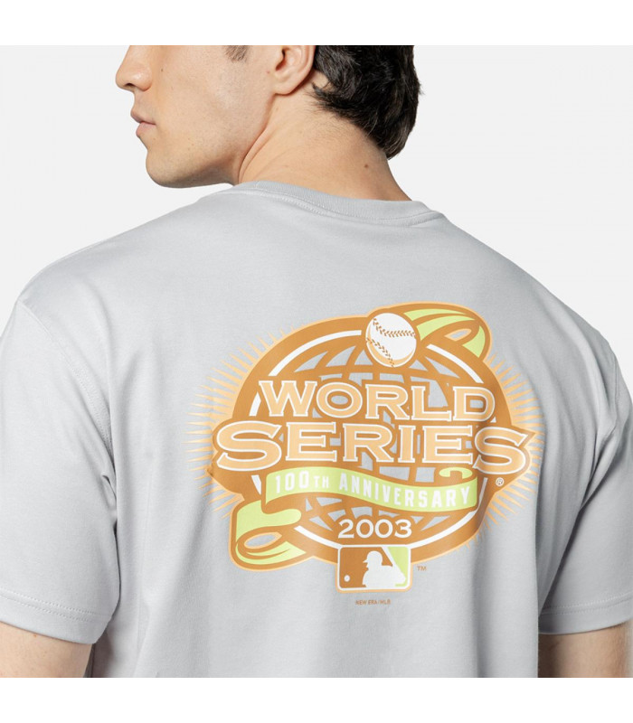 Polera Polera New York Yankees Wooden Pastel Blue