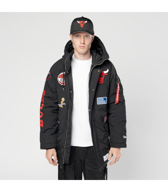 Chaqueta Chicago Bulls Alpha Industries Black