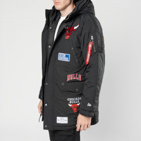 Chaqueta Chicago Bulls Alpha Industries Black