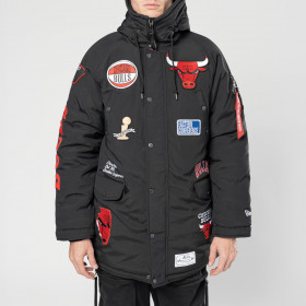 Chaqueta Chicago Bulls Alpha Industries Black