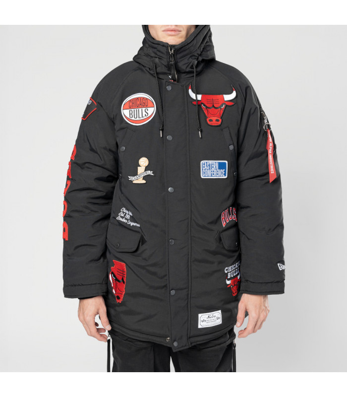 Chaqueta Chicago Bulls Alpha Industries Black