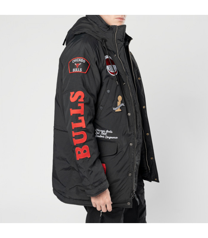 Chaqueta Chicago Bulls Alpha Industries Black