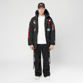 Chaqueta Chicago Bulls Alpha Industries Black