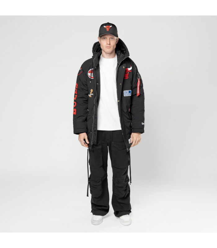 Chaqueta Chicago Bulls Alpha Industries Black