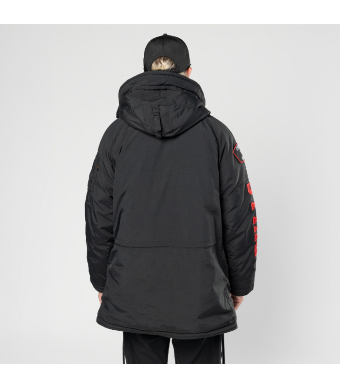 Chaqueta Chicago Bulls Alpha Industries Black