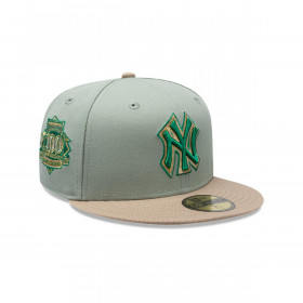 Gorra 59Fifty New York Yankees MLB Green Camel