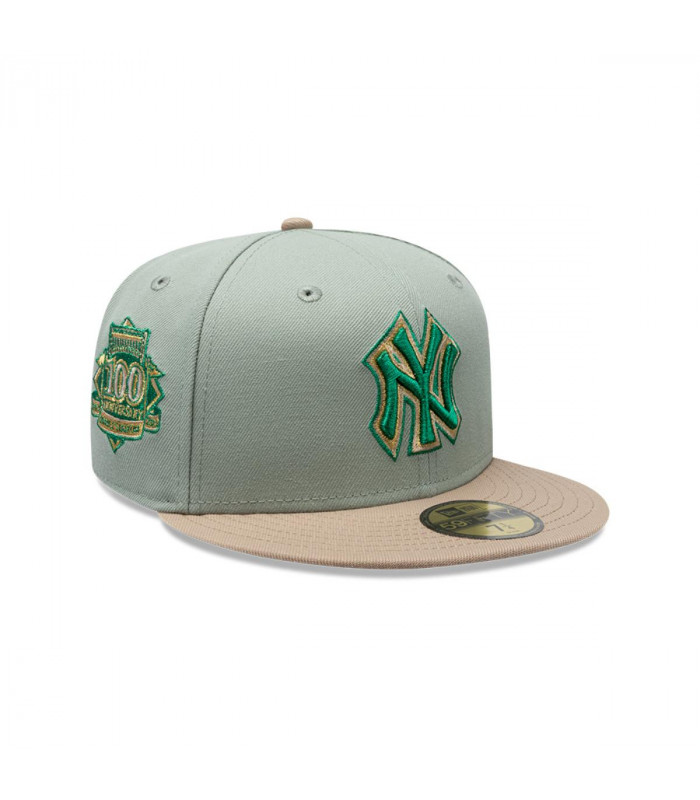 Gorra 59Fifty New York Yankees MLB Green Camel