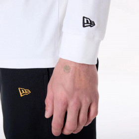 Polera  New Era Floral Graphic New York Blanco