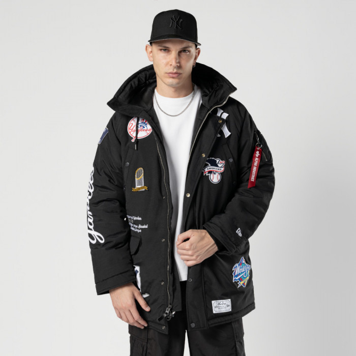 Chaqueta New York Yankees Alpha Industries Negro