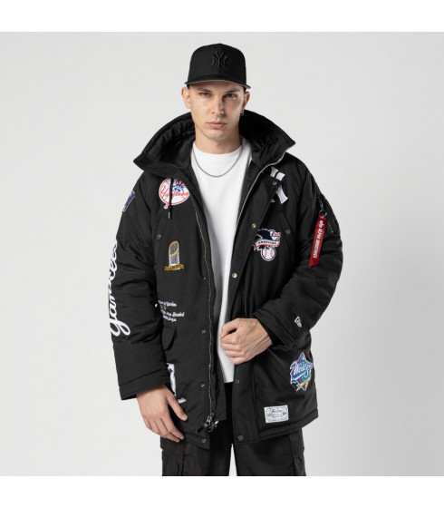 Chaqueta New York Yankees Alpha Industries Negro