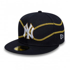 Gorra 59Fifty New York Yankees Chain Wrap Navy