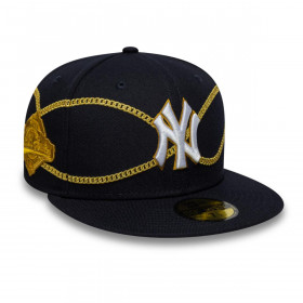 Gorra 59Fifty New York Yankees Chain Wrap Navy