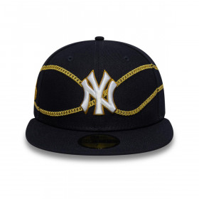 Gorra 59Fifty New York Yankees Chain Wrap Navy