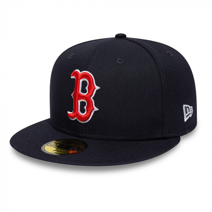 Gorra 59Fifty MLB Boston Red Sox Side Patch Azul Marino