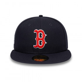 Gorra 59Fifty MLB Boston Red Sox Side Patch Azul Marino