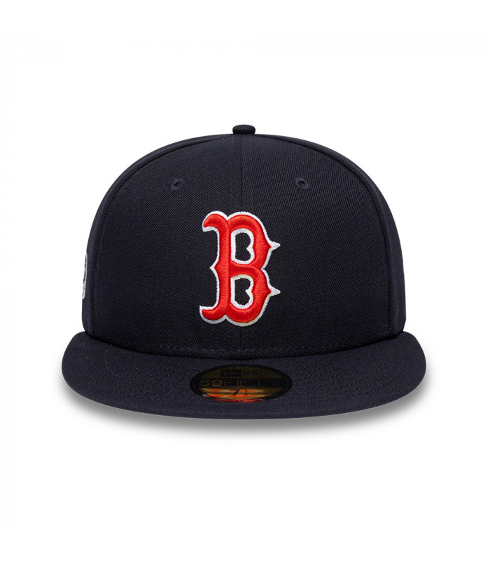Gorra 59Fifty MLB Boston Red Sox Side Patch Azul Marino