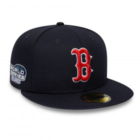 Gorra 59Fifty MLB Boston Red Sox Side Patch Azul Marino
