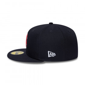Gorra 59Fifty MLB Boston Red Sox Side Patch Azul Marino