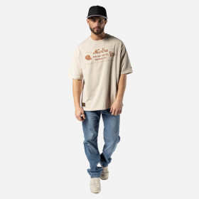 Polera New Era  Heritage Light Beige