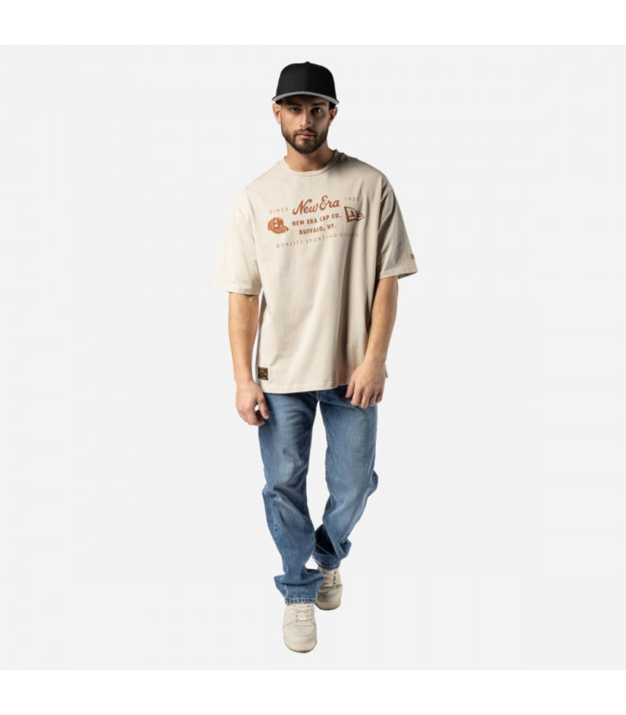 Polera New Era  Heritage Light Beige