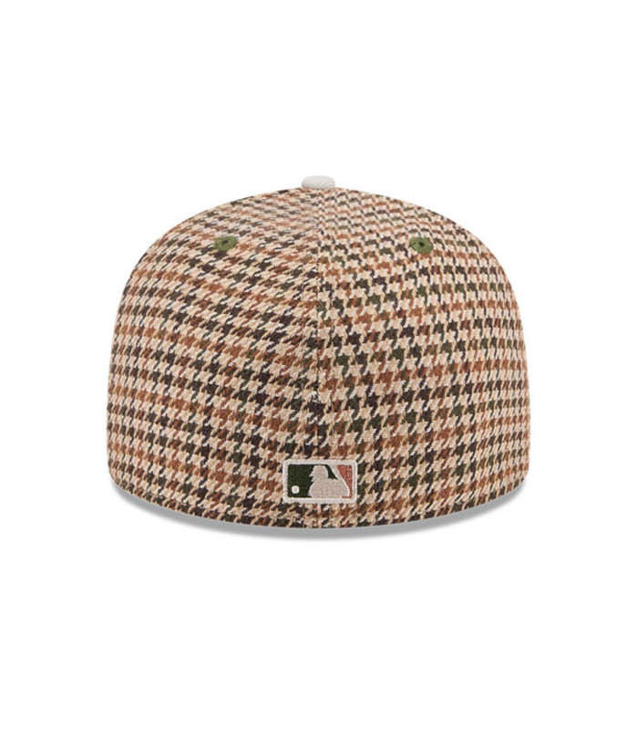 Gorra 59Fifty New York Yankees MLB Houndstooh Open Brown