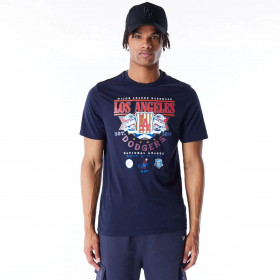 Polera  Los Angeles Dodgers MLB Badge Graphic Azul