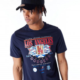 Polera  Los Angeles Dodgers MLB Badge Graphic Azul