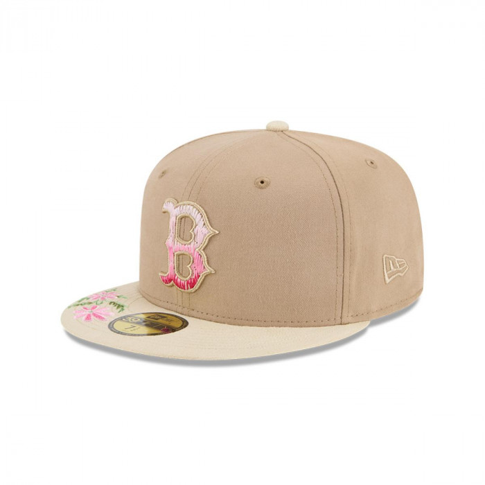 Gorra 59Fifty Boston Red Sox MLB Hand Stitched Beige