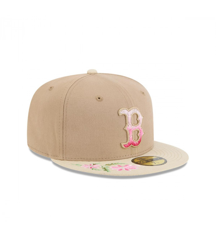 Gorra 59Fifty Boston Red Sox MLB Hand Stitched Beige