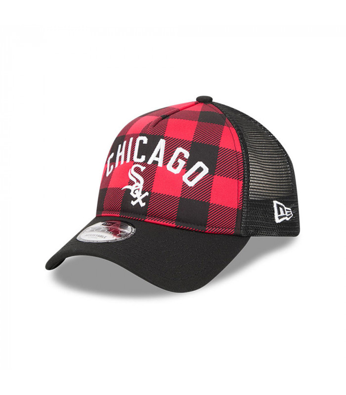 Gorra New Era 9Forty Chicago White Sox Novelty Check Negro