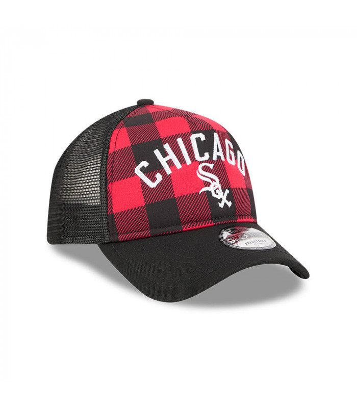 Gorra New Era 9Forty Chicago White Sox Novelty Check Negro