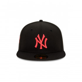 Gorra 59Fifty New York Yankees Neon Z Pack Black
