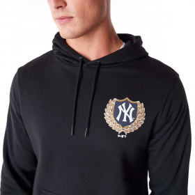 Polerón  New York Yankees MLB Badge Graphic Negro