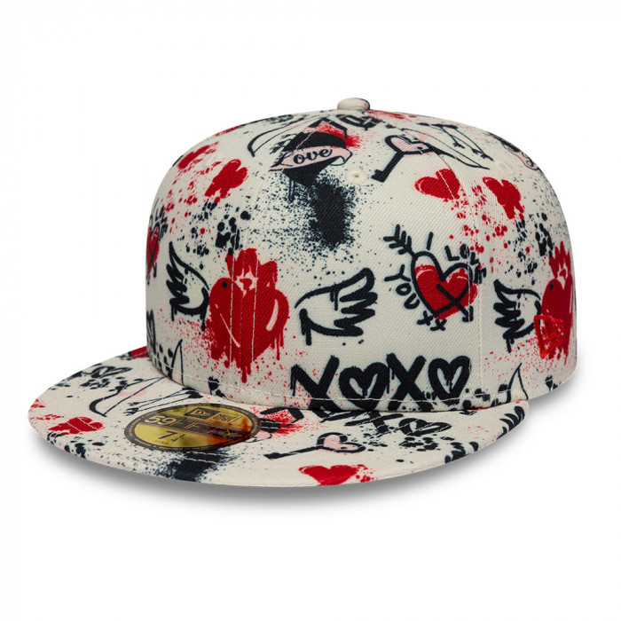 Gorra 59Fifty Valentines Beige