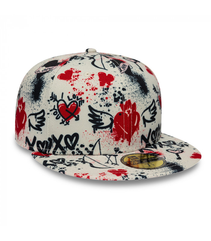 Gorra 59Fifty Valentines Beige