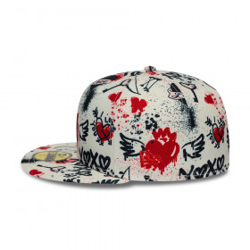 Gorra 59Fifty Valentines Beige