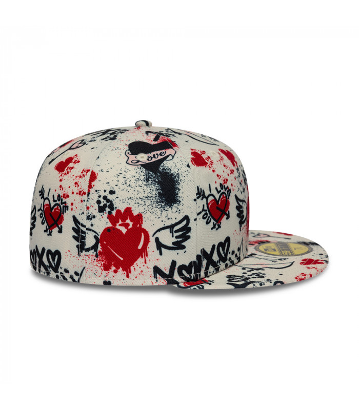 Gorra 59Fifty Valentines Beige
