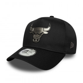 Gorra 9Forty NBA Chicago Bulls Metallic Negro