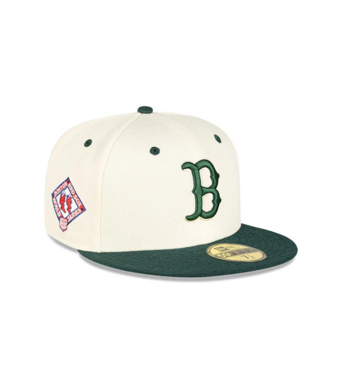 Gorra 59Fifty Boston Rojo Sox MLB Wool Visor Negro